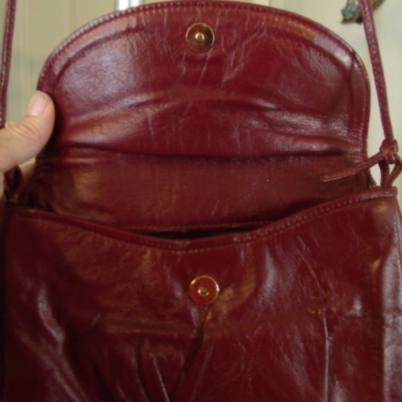 Pierre Cardin Brown Shoulder Purse - Used - Picture 3 of 4